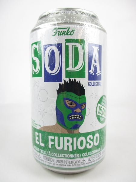 EL FURIOSO(ハルク) ソーダ缶 [LUCHA LIBRE EDITION] FUNKO(ファンコ) SODA