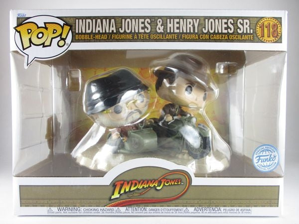 インディアナ・ジョーンズ＆ヘンリー・ジョーンズ [インディ・ジョーンズ／最後の聖戦] FUNKO(ファンコ) POP! 118