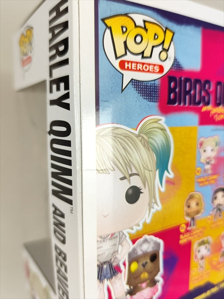 【箱傷】 ハーレイ・クイン＆ビーバー [バーズオブプレイ(BIRDS OF PREY)] FUNKO(ファンコ) POP! HEROES 308