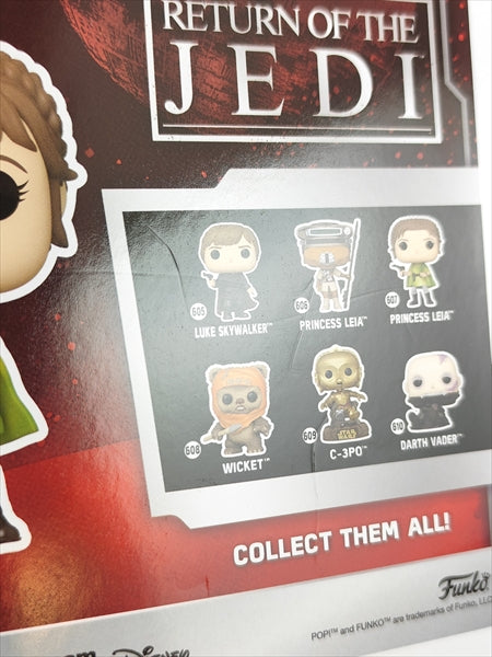 【箱傷】 プリンセス・レイア [スター・ウォーズ ジェダイの帰還] FUNKO(ファンコ) POP! 607