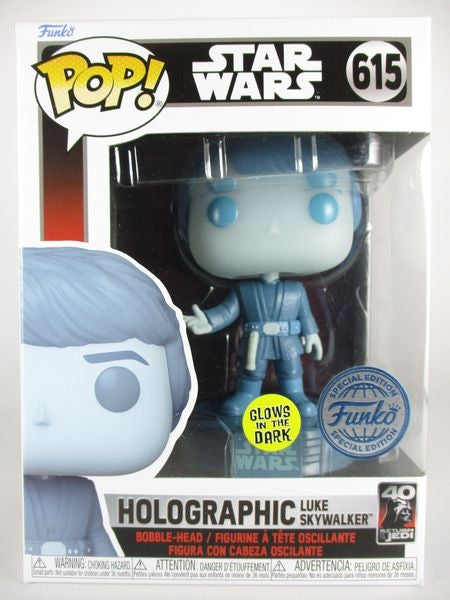 ホログラフィック・ルーク・スカイウォーカー 蓄光版 [スター・ウォーズ ジェダイの帰還] FUNKO(ファンコ) POP! 615