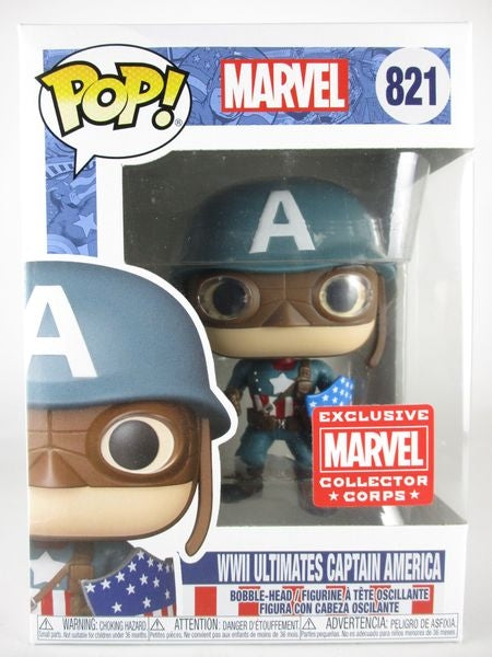 WW2 アルティメッツ・キャプテンアメリカ MARVEL COLLECTOR CORP限定 [MARVEL] FUNKO(ファンコ) POP! 821