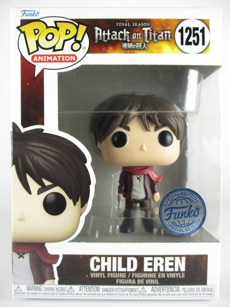 エレン 幼少期 [進撃の巨人(Attack on Titan)] FUNKO(ファンコ) POP! ANIMATION 1251