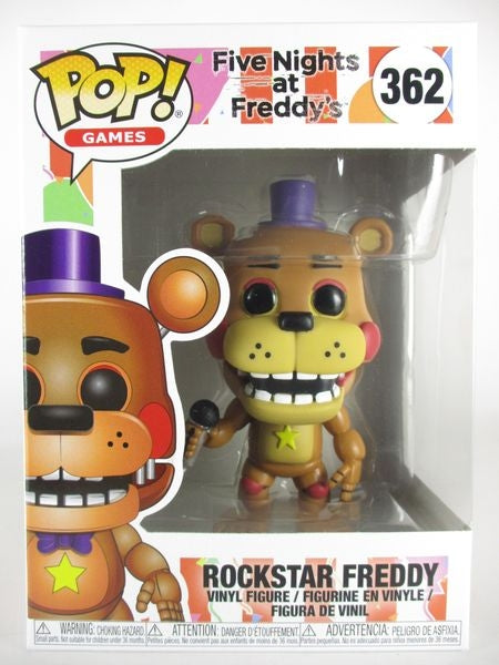 ロックスター・フレディ [ファイブナイツアットフレディーズ(Five Nights at Freddy's)] FUNKO(ファンコ) POP! GAMES 362