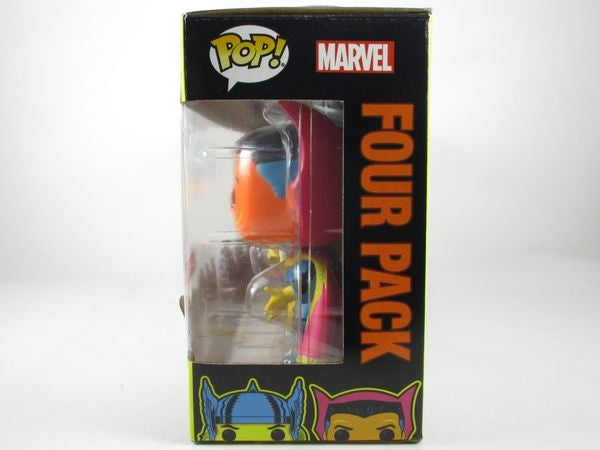 キャプテンアメリカ/アイアンマン/ソー/ドクターストレンジ ブラックライト [MARVEL] FUNKO(ファンコ) POP! 4PACK