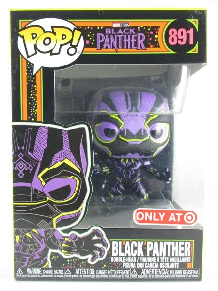 ブラックパンサー ブラックライト [BLACK PANTHER] FUNKO(ファンコ) POP! 891