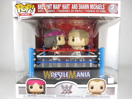 ブレット・ハート＆ショーン・マイケルズ [WWE レッスルマニア(WRESTLE MANIA)] FUNKO(ファンコ) POP! WWE 2PACK