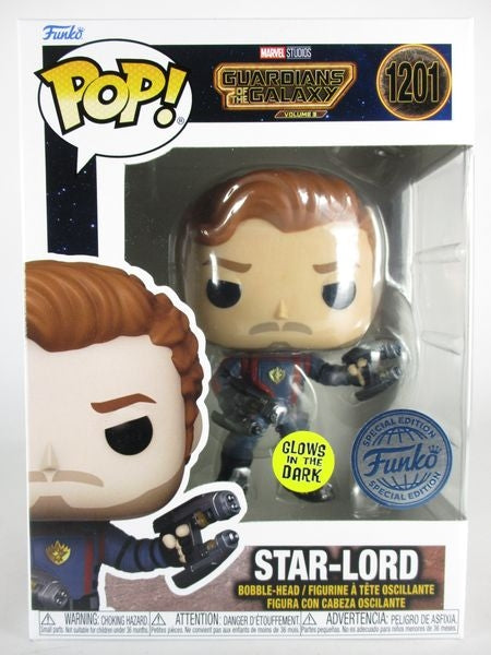 【箱傷】 スターロード 蓄光版 [ガーディアンズ・オブ・ザ・ギャラクシー VOL.3] FUNKO(ファンコ) POP! 1201