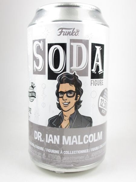 イアン・マルコム博士 ソーダ缶 [ジュラシックパーク 30TH ANNIVERSARY] FUNKO(ファンコ) SODA