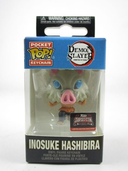 嘴平伊之助 2023年TARGET CON限定 [鬼滅の刃(DEMON SLAYER)] FUNKO(ファンコ) POP! POCKET KEYCHAIN