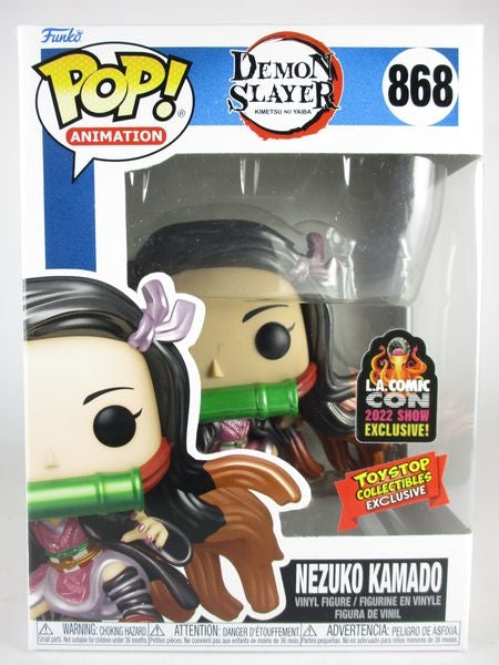 竈門禰豆子 2022年L.A.コミコン限定 メタリック [鬼滅の刃(DEMON SLAYER)] FUNKO(ファンコ) POP! ANIMATION 868