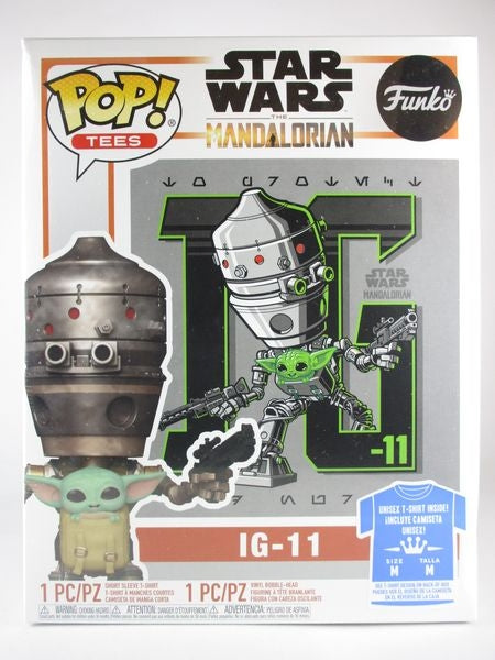 IG-11 Mサイズ [スターウォーズ/マンダロリアン] FUNKO(ファンコ) POP! TEES