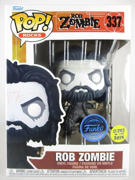 ロブ・ゾンビ 蓄光版 [ROB ZOMBIE] FUNKO(ファンコ) POP! ROCKS 337