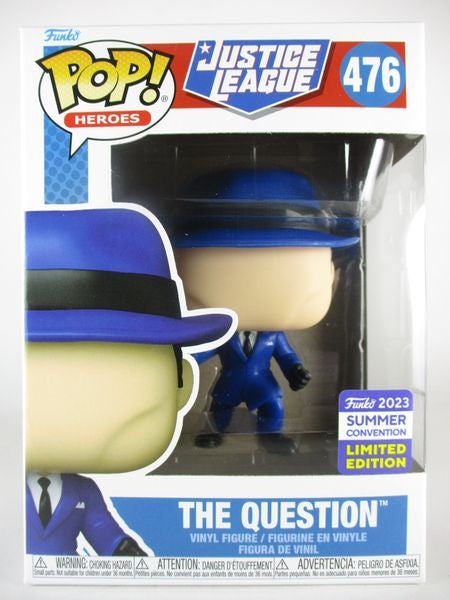 ザ・クエスチョン 2023年SUMMER CONVENTION限定 [ジャスティスリーグ] FUNKO(ファンコ) POP! HEROES 476