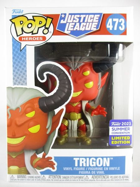 トライゴン 2023年SUMMER CONVENTION限定 [ジャスティスリーグ] FUNKO(ファンコ) POP! HEROES 473