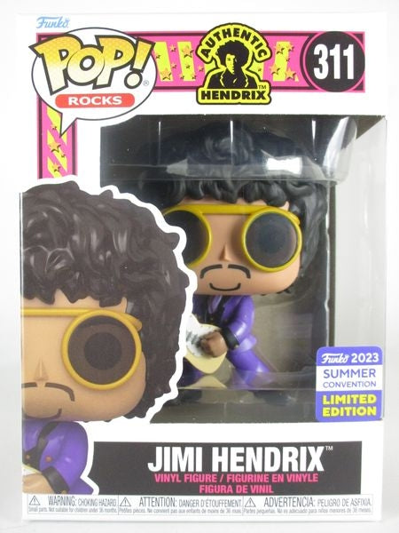 ジミ・ヘンドリックス 2023年SUMMER CONVENTION限定 [JIMI HENDRIX] FUNKO(ファンコ) POP! ROCKS 311