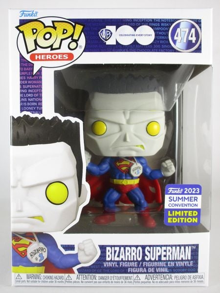 ビザロ 2023年SUMMER CONVENTION限定 [Warner Bros. 100th Anniversary] FUNKO(ファンコ) POP! HEROES 474