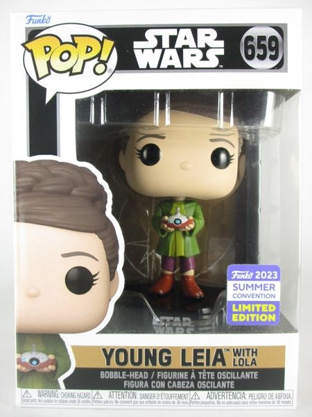 ヤング・レイア withローラ 2023年SUMMER CONVENTION限定 [STARWARS(スターウォーズ)] FUNKO(ファンコ) POP! 659
