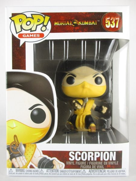 スコーピオン [モータルコンバット(MORTAL KOMBAT] FUNKO(ファンコ) POP! GAMES 537