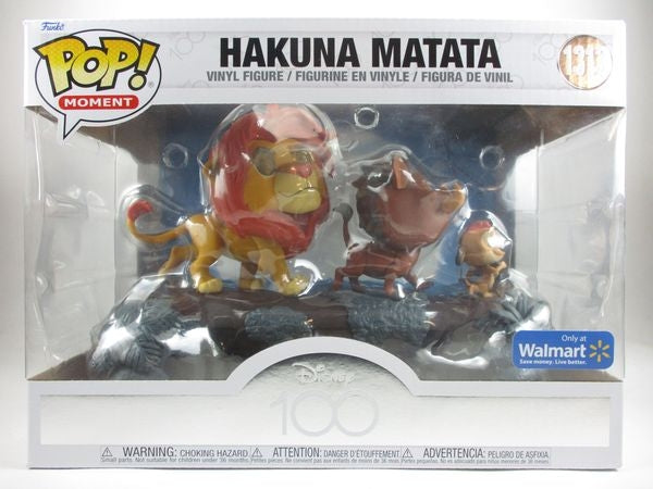 ハクナ・マタタ Walmart限定 [ディズニー100th] FUNKO(ファンコ) POP! MOMENT 1313