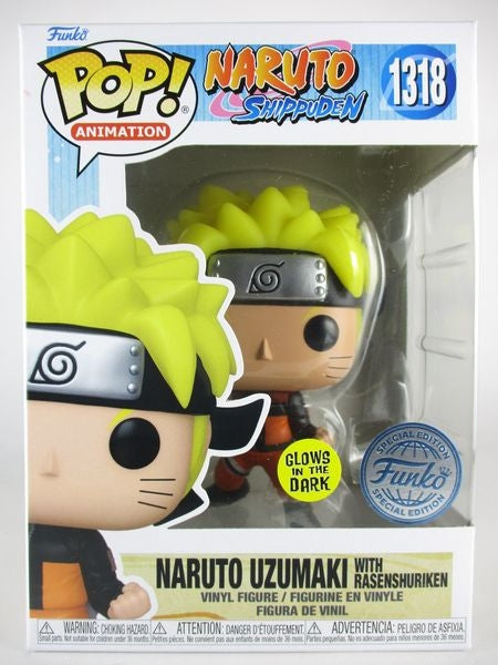 うずまきナルト 螺旋手裏剣 蓄光版 [ナルト疾風伝] FUNKO(ファンコ) POP! ANIMATION 1318