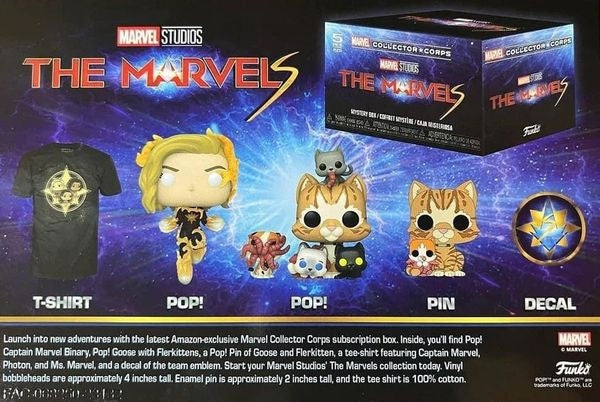 マーベルズ FUNKO COLLECTOR CORPボックス [THE MARVELS] FUNKO POP!(ファンコ)