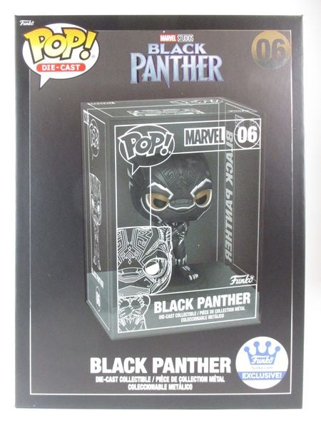 ブラックパンサー FUNKOショップ限定 [BLACK PANTHER] FUNKO(ファンコ) POP! DIE-CAST 06