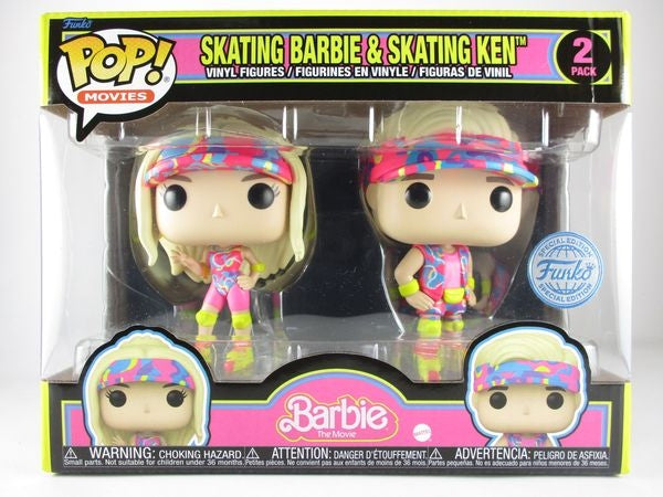 スケーティング・バービー＆ケン [バービー(BARBIE)] FUNKO(ファンコ) POP! MOVIES 2PACK