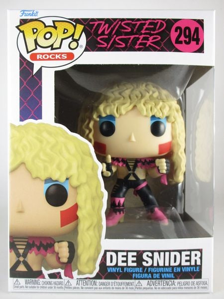 ディー・スナイダー [トゥイステッド・シスター(TWISTED SISTER)] FUNKO(ファンコ) POP! ROCKS 294