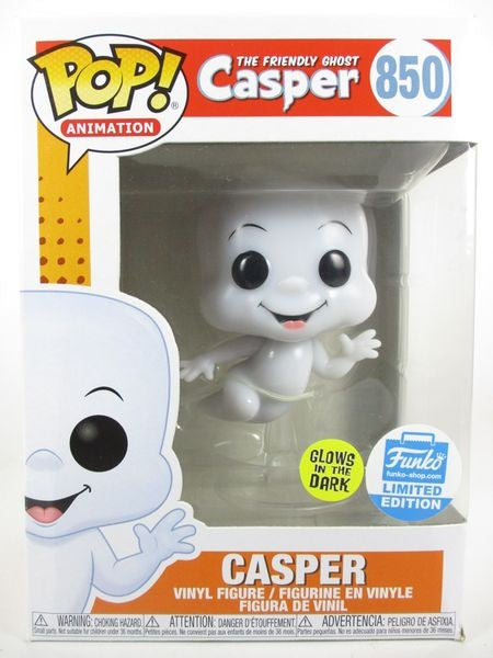 キャスパー FUNKOショップ限定 蓄光版 [Casper] FUNKO(ファンコ) POP! ANIMATION 850