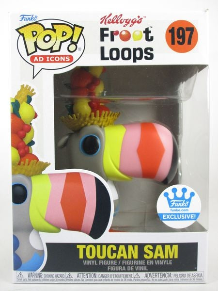 トゥーカン・サム FUNKOショップ限定  フルーツループ(FROOT LOOPS)] FUNKO(ファンコ) POP! AD ICONS 197