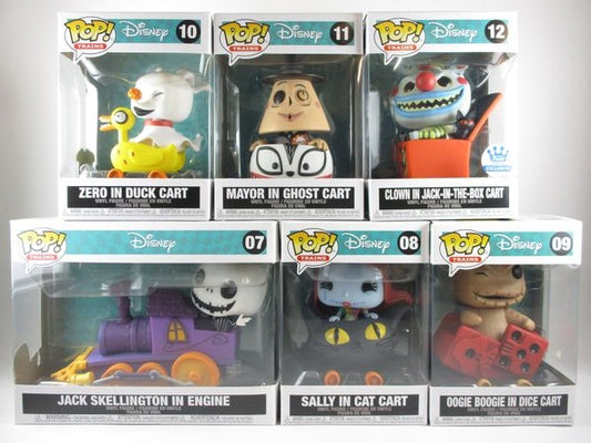 【箱傷】 ナイトメアー・ビフォア・クリスマス６体セット [ナイトメアー・ビフォア・クリスマス] FUNKO(ファンコ) POP! TRAINS 07-12