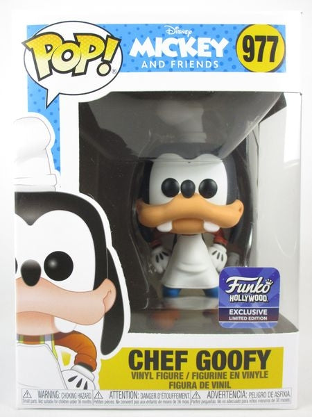 シェフ・グーフィー FUNKOハリウッド限定 [ミッキー＆フレンズ] FUNKO(ファンコ) POP! 977