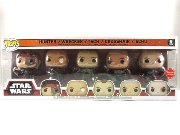 ハンター/レッカー/テク/クロスヘアー/エコー [スターウォーズ:バッド・バッチ] FUNKO(ファンコ) POP! 5PACK