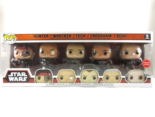 ハンター/レッカー/テク/クロスヘアー/エコー [スターウォーズ:バッド・バッチ] FUNKO(ファンコ) POP! 5PACK