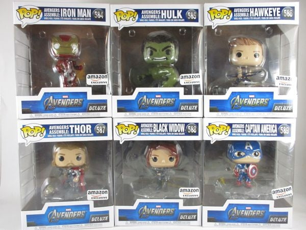 アベンジャーズ・アッセンブルシリーズ６体セット [Avengers] FUNKO(ファンコ) POP! 584-589