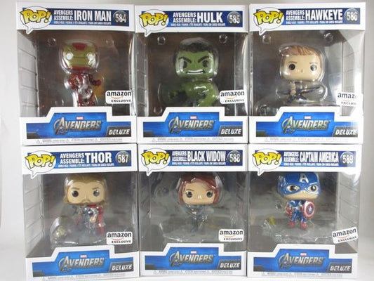 アベンジャーズ・アッセンブルシリーズ６体セット [Avengers] FUNKO(ファンコ) POP! 584-589