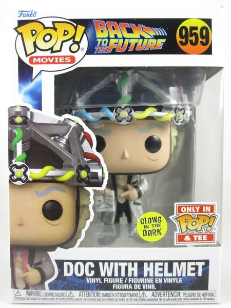 ドクwithヘルメット 蓄光版 [バックトゥーザフューチャー(BACK TO THE FUTURE)] FUNKO(ファンコ) POP! MOVIES 959