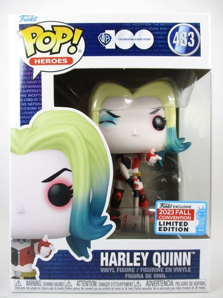 ハーレイクイン 2023年FALL CONVENTION限定 [Warner Bros. 100th Anniversary] FUNKO(ファンコ) POP! HEROES 483