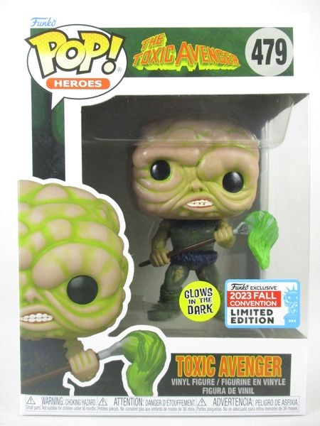 毒々モンスター 2023年FALL CONVENTION限定 蓄光版 [悪魔の毒々モンスター(THE TOXIC AVENGER)] FUNKO(ファンコ) POP! HEROES 479