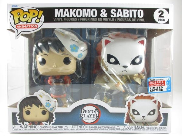 真菰＆錆兎 2023年FALL CONVENTION限定 [鬼滅の刃(DEMON SLAYER)] FUNKO(ファンコ) POP! ANIMATION 2PACK