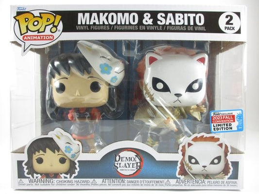 真菰＆錆兎 2023年FALL CONVENTION限定 [鬼滅の刃(DEMON SLAYER)] FUNKO(ファンコ) POP! ANIMATION 2PACK