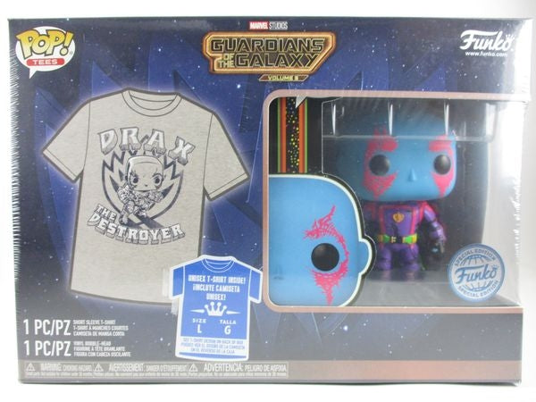 ドラックス ブラックライト Lサイズ [ガーディアンズ・オブ・ザ・ギャラクシー VOL.3] FUNKO(ファンコ) POP! TEES