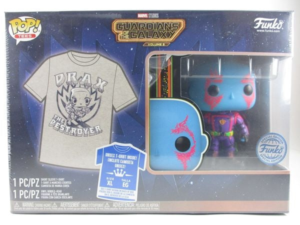 ドラックス ブラックライト XLサイズ [ガーディアンズ・オブ・ザ・ギャラクシー VOL.3] FUNKO(ファンコ) POP! TEES
