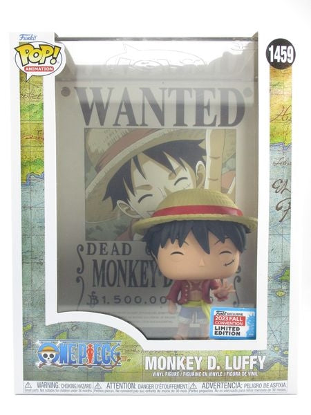 モンキー・D・ルフィ 手配書 2023年FALL CONVENTION限定 [ONE PIECE(ワンピース)] FUNKO(ファンコ) POP! ANIMATION 1459