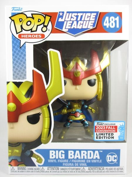 ビッグ・バルダ 2023年FALL CONVENTION限定 [ジャスティスリーグ] FUNKO(ファンコ) POP! HEROES 481