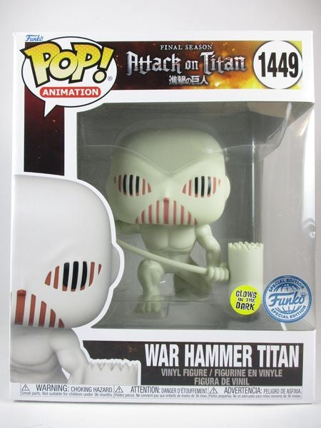 戦鎚の巨人 蓄光版 6インチ [進撃の巨人(Attack on Titan)] FUNKO(ファンコ) POP! ANIMATION 1449