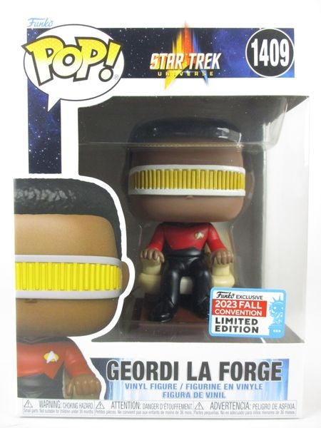 ジョーディ・ラ＝フォージ 2023年FALL CONVENTION限定 [STAR TREK UNIVERSE] FUNKO(ファンコ) POP! 1409