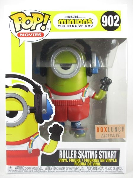 スチュアート ローラースケート メタリック [ミニオンズ フィーバー] FUNKO(ファンコ) POP! MOVIES 902