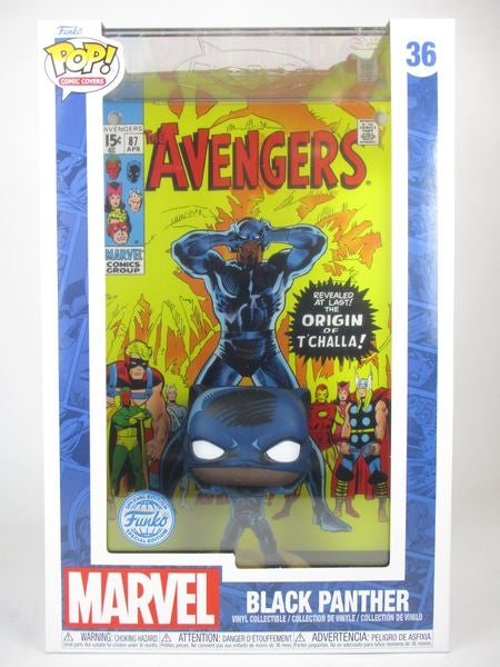 ブラックパンサー コミックカバー [MARVEL] FUNKO(ファンコ) POP! COMIC COVERS 36